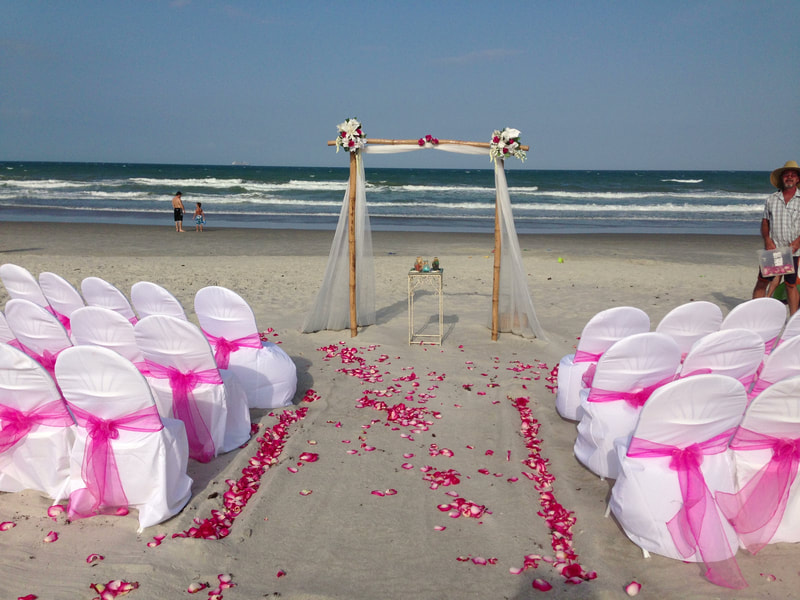 cocoa beach weddings, elope cocoa beach, cocoa beach florist, surfside wedding chapel, cocoa beach officiant, Florida beach weddings, 